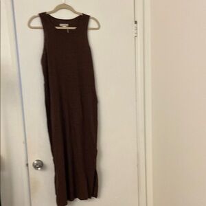 OUTERKNOWN tank midi dress NEW